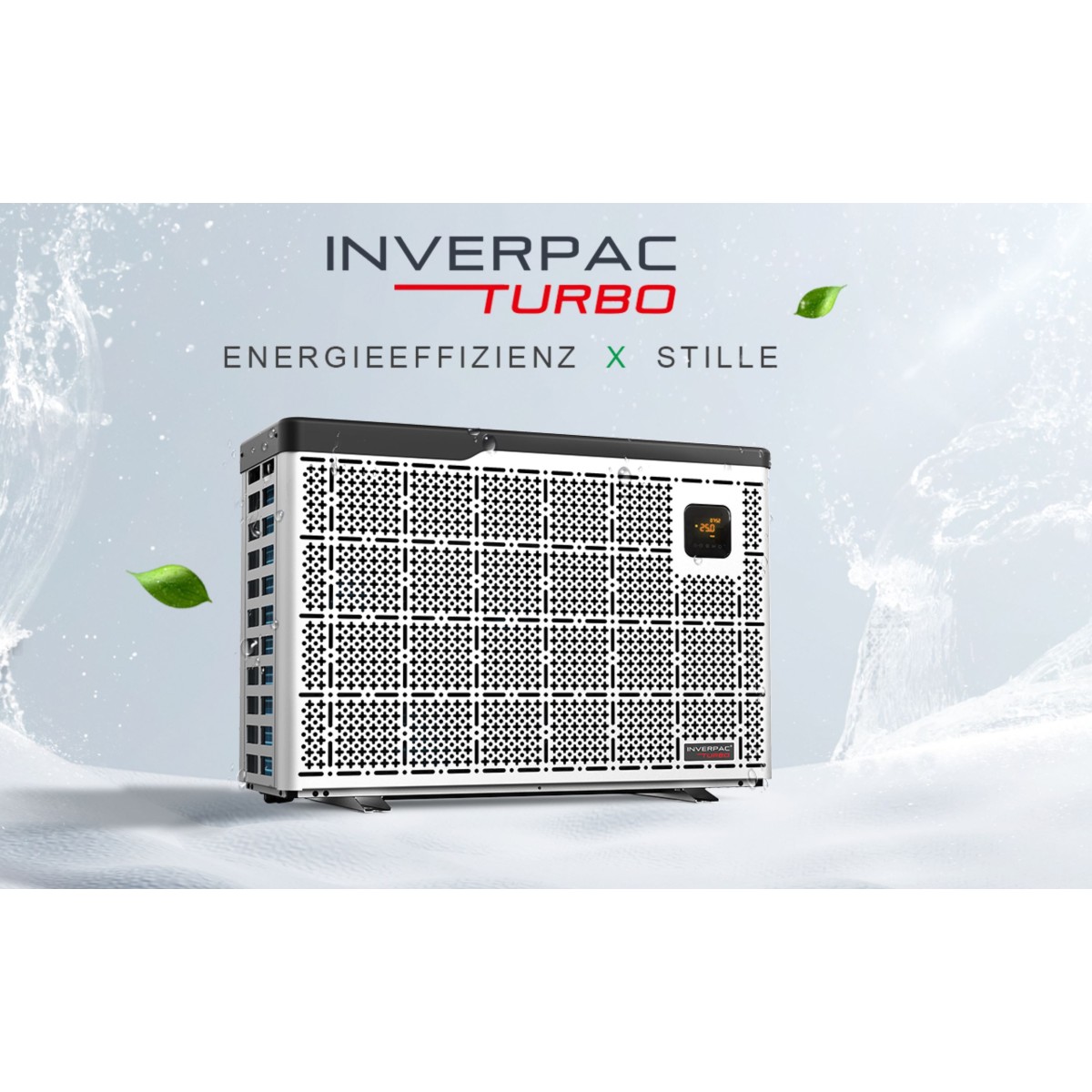 ZEALUX InverPac PX-30 Turbo Poolheizung 30kw Wärmepumpe