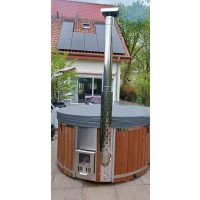 XANTUM RoundIn EXTERN 200 mm BLAU Badefass Badezuber HOTTUB Acryl