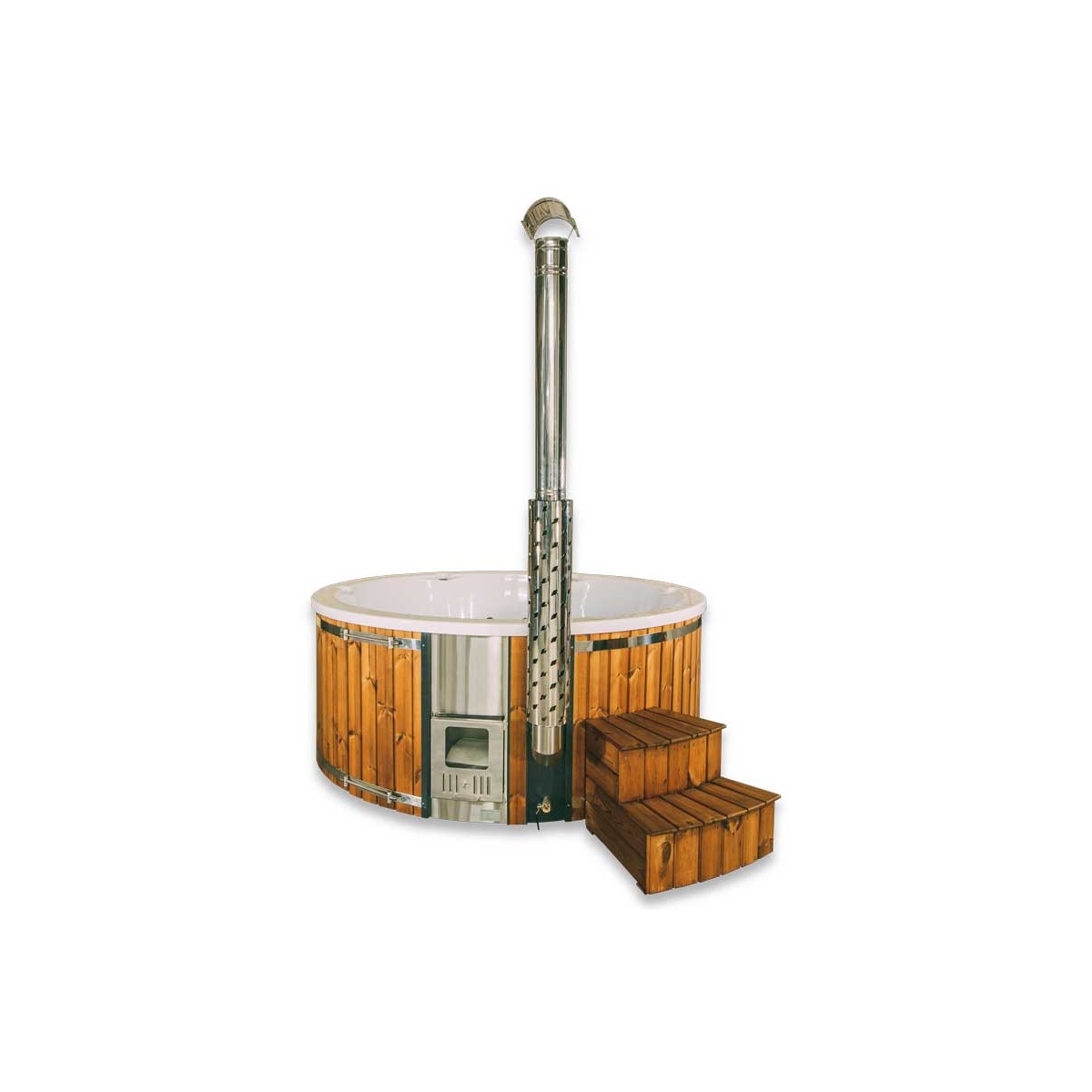 XANTUM PARIS 225 INTEGRIERT CREMEWEISS Badefass Badezuber HO