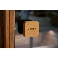 Hekla Outdoor Sauna Cube S + 9kW Ofen 160 x 235 x 225 cm 2 Personen FassSauna