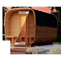 XANTUM CUBE Sauna FICHTE 280 x 219 cm Rovaniemi - Aufbau NRW Möglich