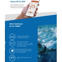 Aquagem Inverquark Aquark Wärmepumpe Dr. Smart Poolheizung inkl WIFI STNC160 16 kW