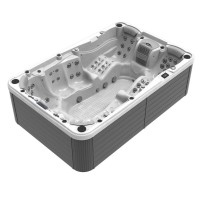 Wellis PEAKLIFE Whirlpool Olympus Life 9 Personen 236 x 236 x 95 cm 88 Düsen