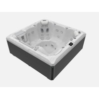 Wellis PEAKLIFE Whirlpool Atlas Life Deluxe 6 Personen 215 x 215 x 86 cm 43 Düsen