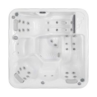 SALE! Wellis CLASSICLINE Whirlpool Pluto Personen 200 x 200 x 89 cm 42 Düsen