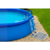 Leiter 0,90m safety - stainless steel Edelstahl Poolleiter