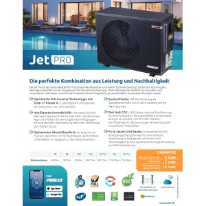 Poolex Jet Pro Wärmepumpe – Nachhaltige & Leise Poolheizung | 9,5kW
