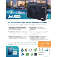 Poolex Jet Pro Wärmepumpe – Nachhaltige & Leise Poolheizung | 15,5kW | 400V