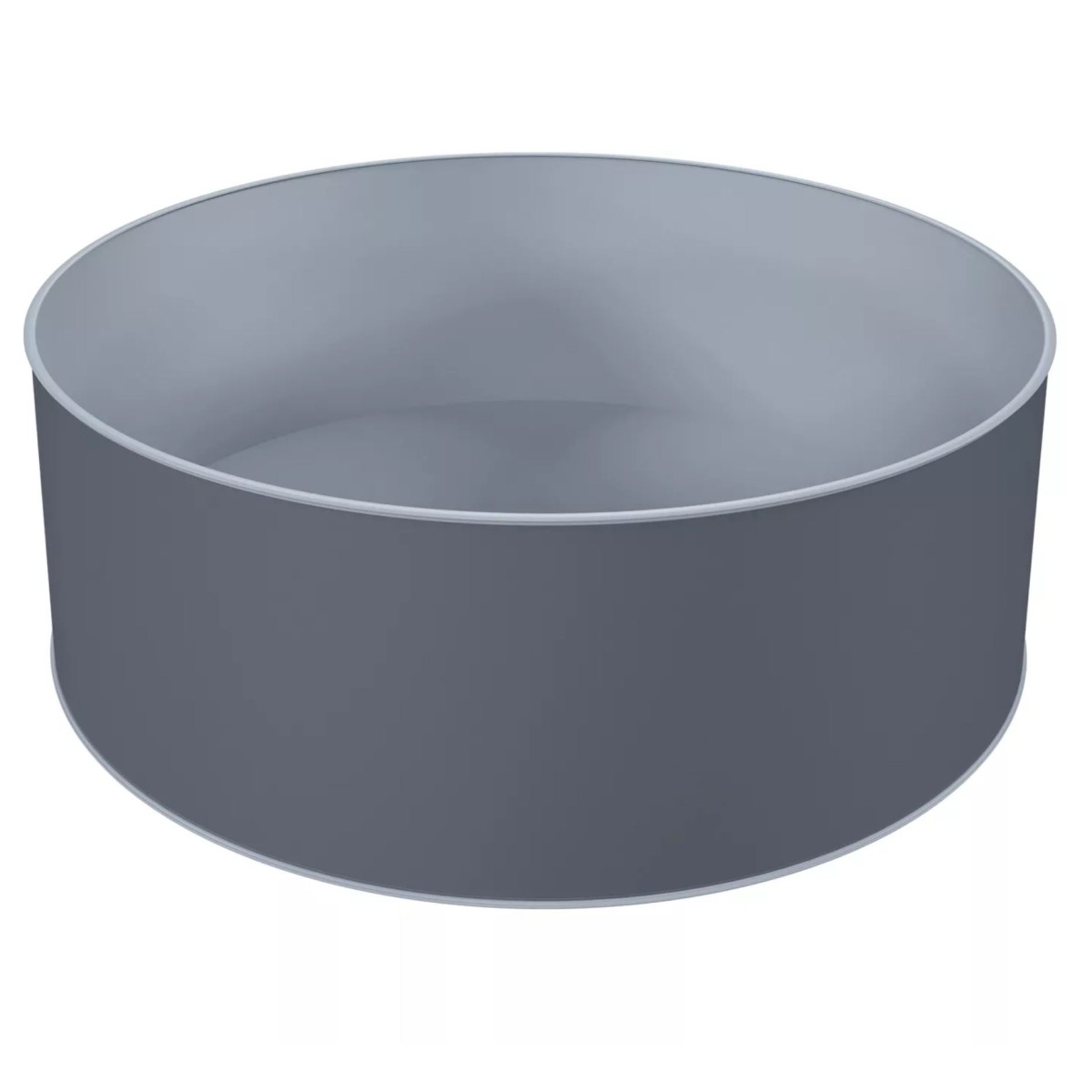 BWT Stahlwandbecken Milano Grigio Ø 5,00 x 1,20 m | M