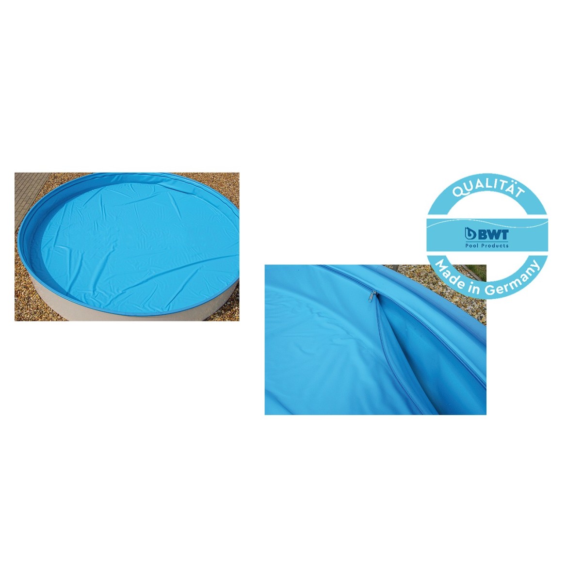 BWT SafeTop Sicherheitsabdeckplane 3,60m x 6,23m ovalform f&