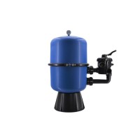 OKU Sandfilterbehälter Pacific 500 mit 6-Wege-Side-Mount-Ventil – Effiziente Poolfiltration