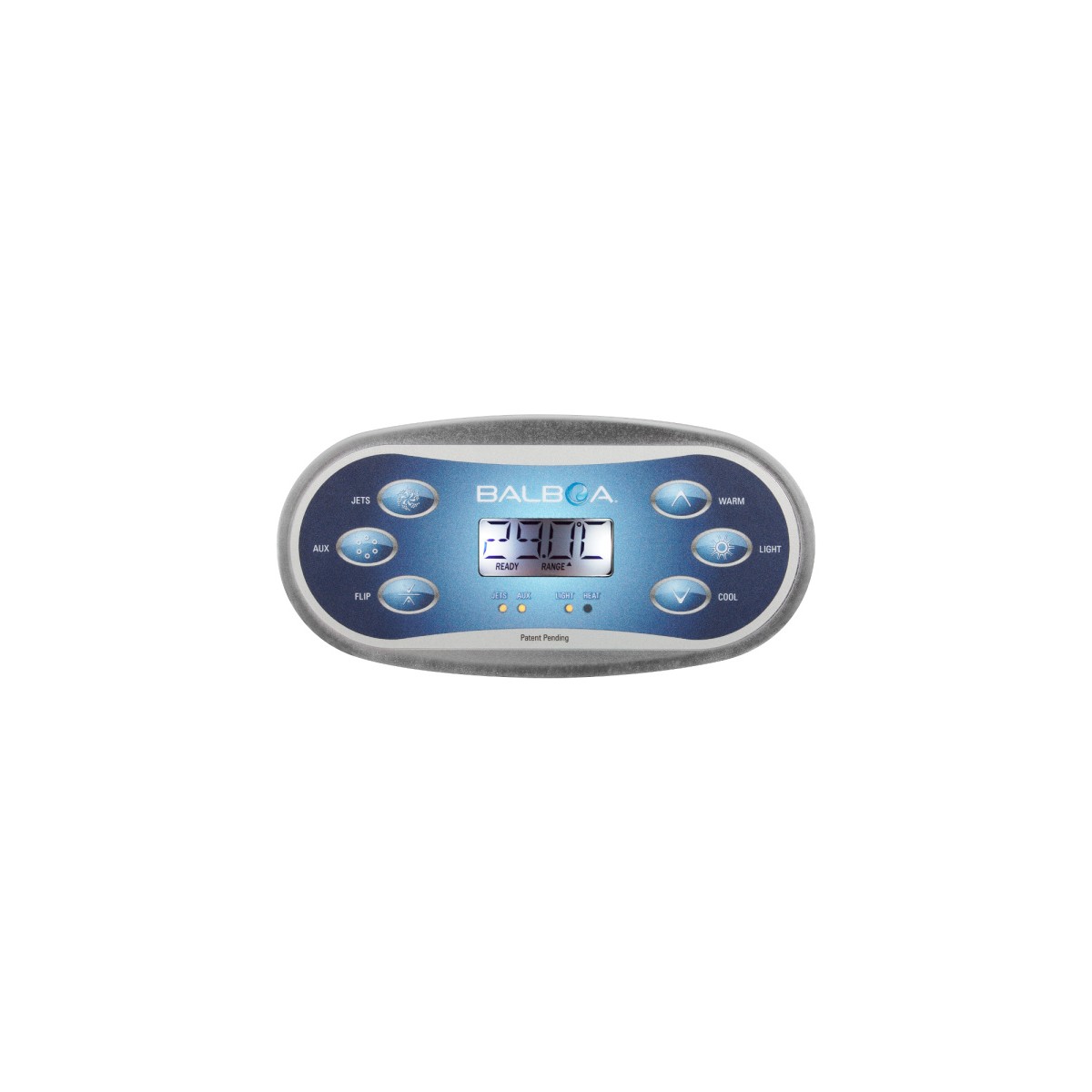 Balboa TP600 Bedienfeld 6 Button inkl Overlay