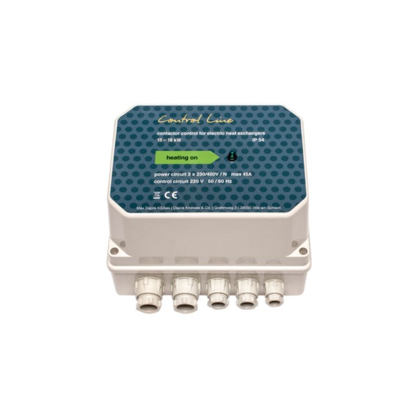 Daprá Schützsteuerung für Elektrowärmetauscher 15 bis 18 kW