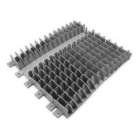 Kombi-Bürste für Aquanura Deluxe | 1 St | Grau