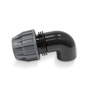 ZeeFlex Übergangswinkel 90° | Ø 50 mm | Klemm x Klebemuffe
