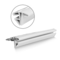 Handlaufpaket Ø 450 cm | Easy Change | weiß | nur Keilbiese