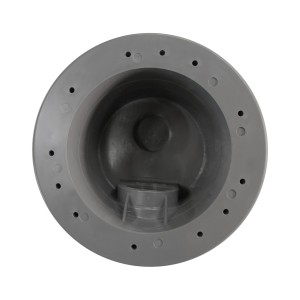 Hayward Bodenablauf Premium für Folienbecken Ø 21 cm | Hellgrau