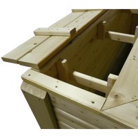 SET Anbauschacht zu Trend Holzpool | Minipool | Rechteck