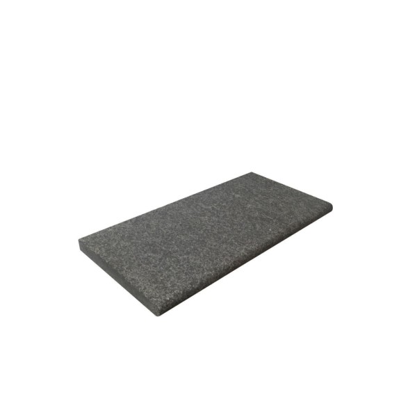 Scandi Roc Natura Beckenrandstein Set | Kiruna | Mountain Black | Rechteckbecken 500 x 300 cm