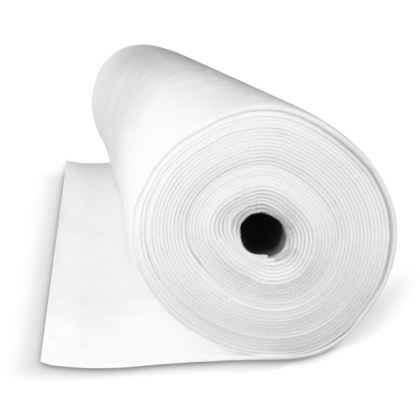 Schutzvliesrolle für Wand und Boden 2 m Breite | 25 lfm | Rolle 50 m² | 1.000 g/m² PP