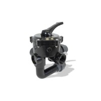 Speck 6-Wege-Side-Ventil BADU Mat R 41/3 GK | 1 1/2" | verklebt für TS Plus | Schwarz