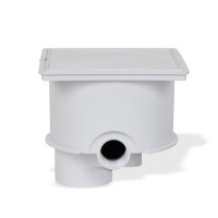 Kabelanschlussdose 13,5 x 13,5 x 12  cm | Weiß