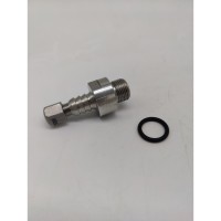 Trend Side Plus Ø 500 / 600 mm | Entleerung Edelstahl mit Schlauchanschluss