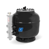 Trend Pool GFK Hochschicht Filterkessel HSF-4 | Anthrazit | Ø 950 mm | ohne Ventil (2")