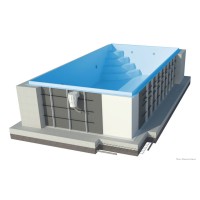 Trend PPline Skimmerpool | Silber | 1,5 m Tiefe | versch. Ausführungen