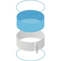 Rundbecken SPLASH SET | Blau | versch. Ausführungen