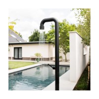 JEE-O Dusche Soho 01 | Hammerbeschichtet Schwarz matt