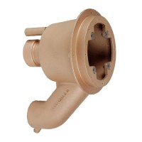 Hugo Lahme FitStar® GSA Rotguss-Einbausatz X-Stream für Folien- u. Fliesenbecken | Schalungsmaß 240 mm