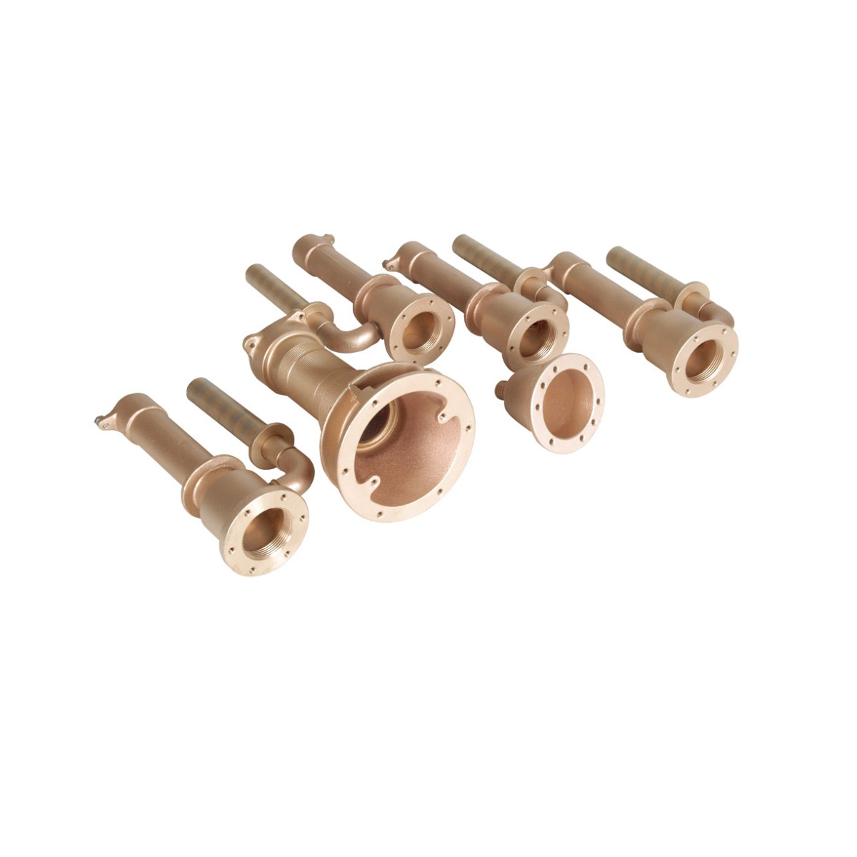 Einbausatz Massageanlage Standard 4-fach