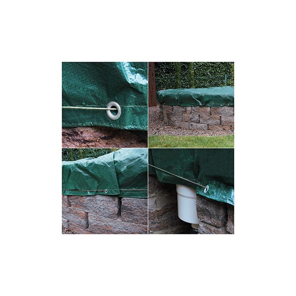 Trend Winterabdeckung Sonderanfertigung | pro m² | Farbe Dunkelgrau