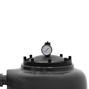 Trend Pool GFK Filterkessel Lagos Plus | Ø 610 mm | Höhe 735 mm | Anthrazit | ohne Ventil (Ø 50 mm - 1 1/2")