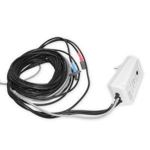 Solarsteuerung Set SC01 mit 2-Wege Kugelhahn S6 DN40, PVCU Klebemuffe d50, 230 VAC