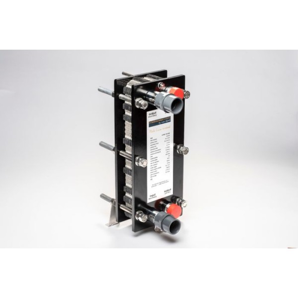 Daprà Plattenwärmetauscher X-PWT 409 Ti -  55 kW