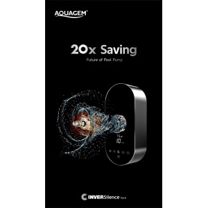 Aquagem Aquark InverMaster IM30 1,4kW Poolpumpe wassergekühlt 230V Inverter