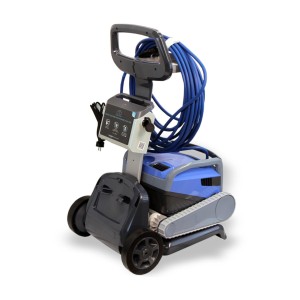 Maytronics Poolroboter Dolphin M600 | Wand- und Bodenreinigung | mit Caddy und WIFI