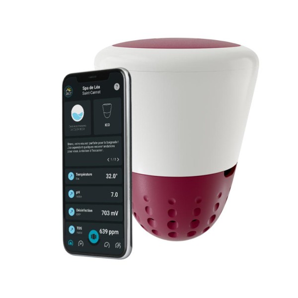 ONDILO ICO SPA V2 CHLOR BROM - intelligente Wasseranalyse Pool, SwimSpa & Whirlpool