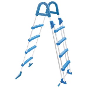 Hochbeckenleiter Security 4/4-stufig für Aufstellpools bis 122 cm Poolleiter