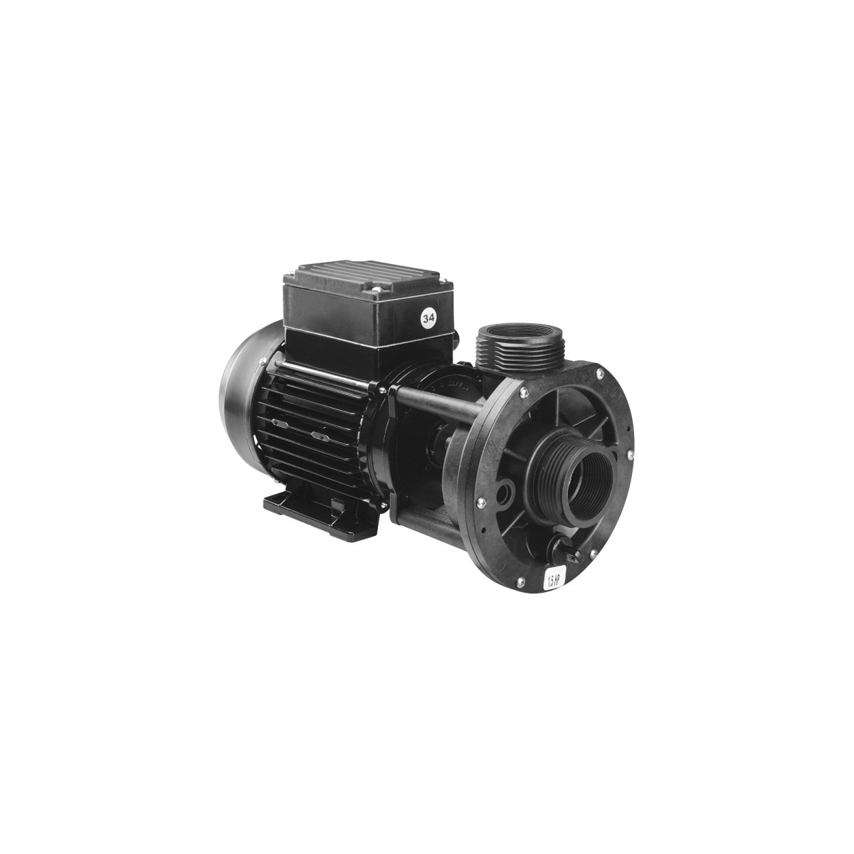 Einstufige Pumpe Waterway E-Series Typ 71/2 0,76 kW
