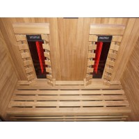 HEKLA IR160 Infrarotkabine Infrarotsauna 160x120x200 2 Person Aufbauservice NRW