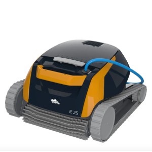 Dolphin E25 Poolroboter Poolsauger mit Aktivbürste und Filterkorb