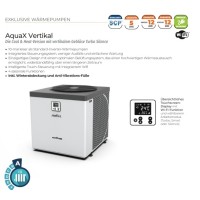 Fairland AQUA X Vertikal Wärmepumpe Poolheizung 13,2kW EXCLUSIVMODELL