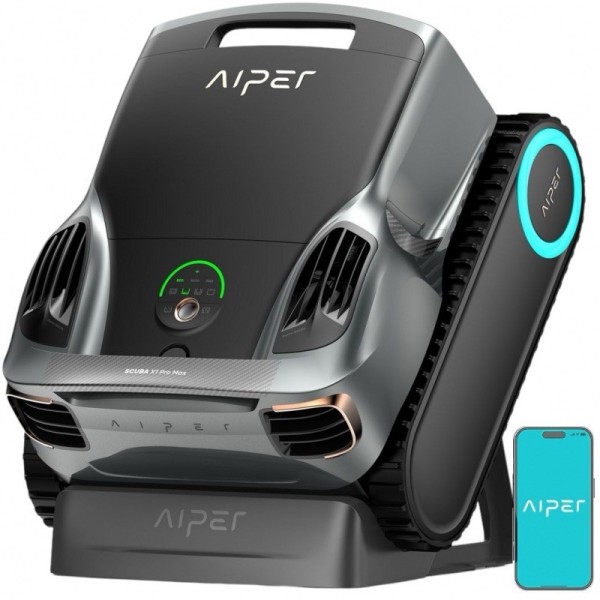 Aiper Scuba X1 Pro Max – Premium Poolroboter für Boden, Wände & Wasserlinie