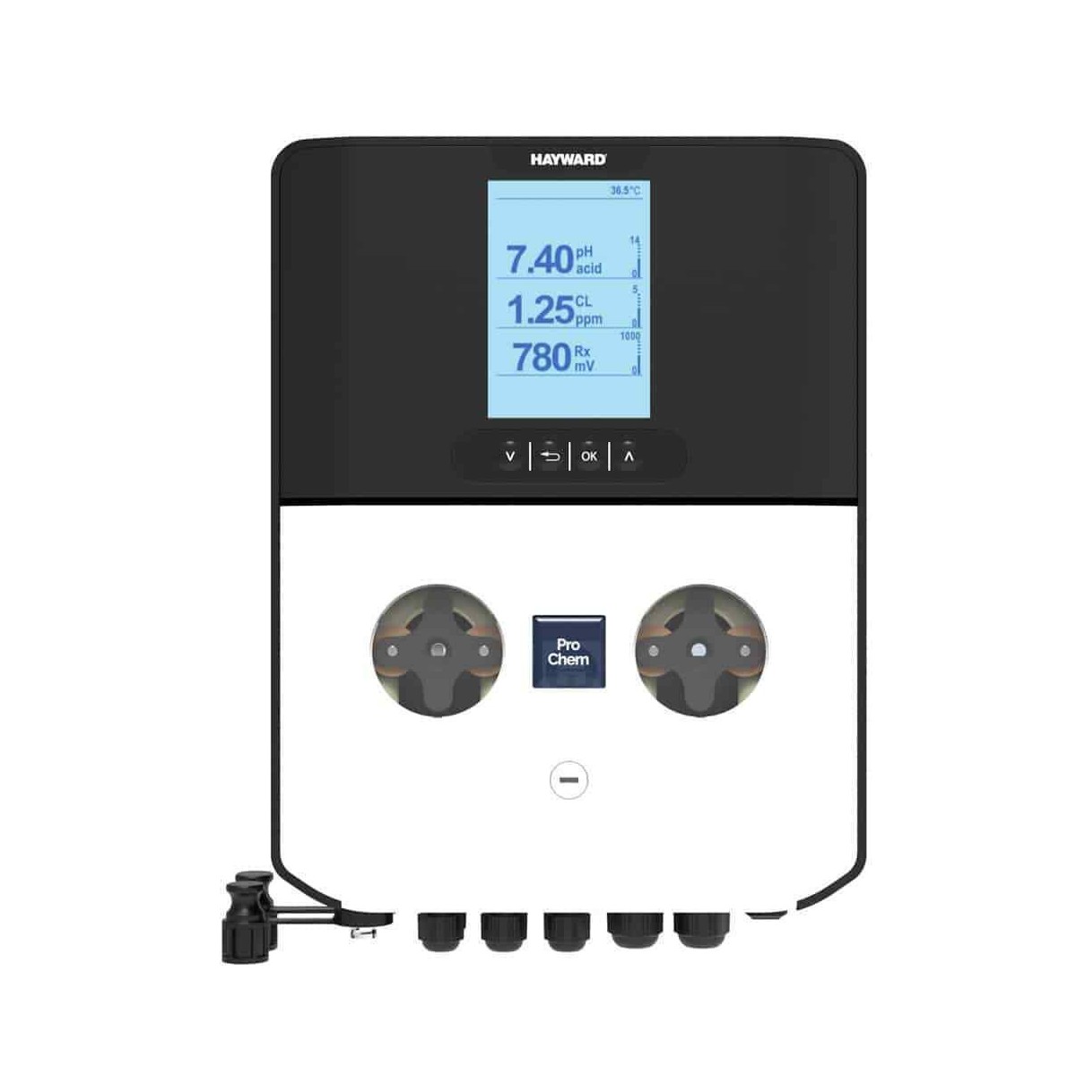 Hayward PRO CHEM Chlor Dosieranlage mit  box