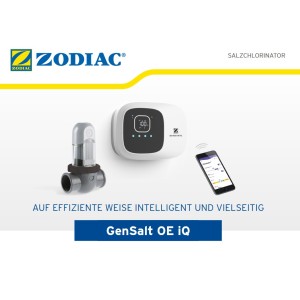 Zodiac GenSalt OE iQ pH Evo 12 Salzelektrolyse 12 g/h | 50m³