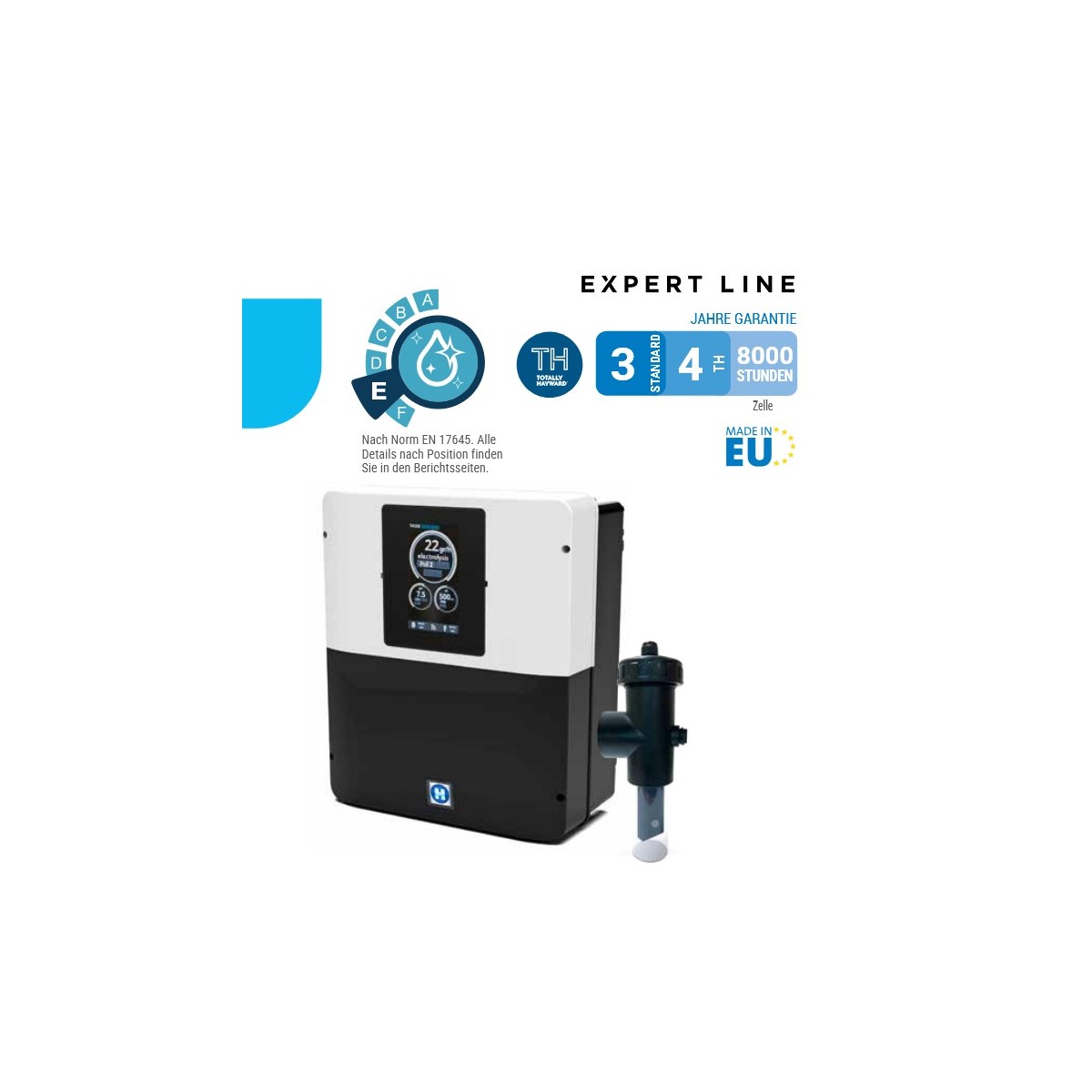 Hayward AquaRite NEO NG LT Salzanlage Salzelektrolyse | 22 g