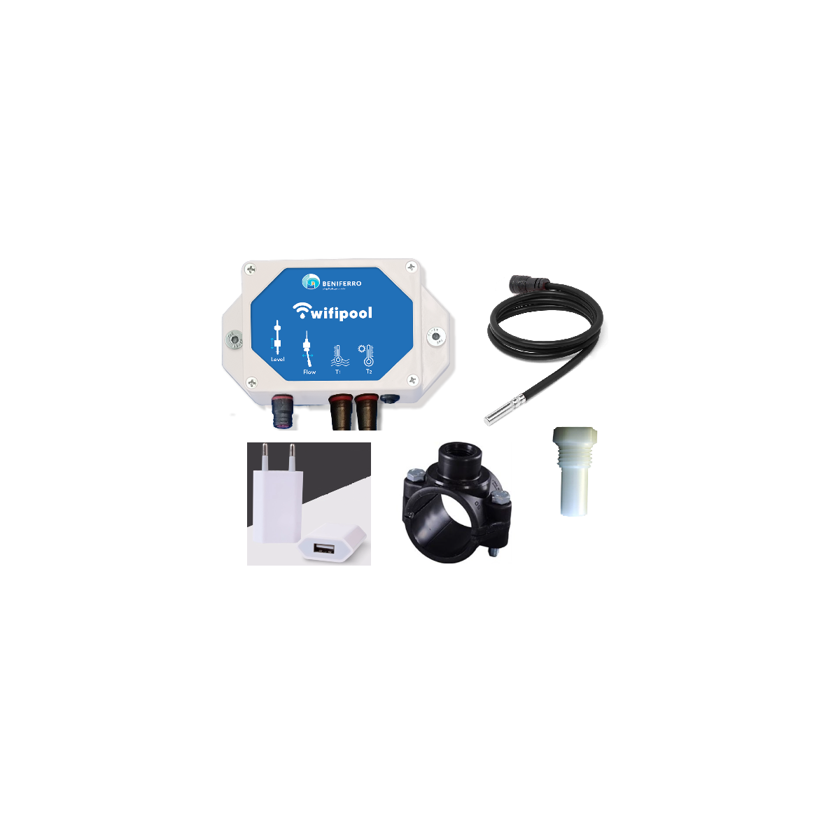 Wifipool Modul TLF inkl. Temperaturf&uum box